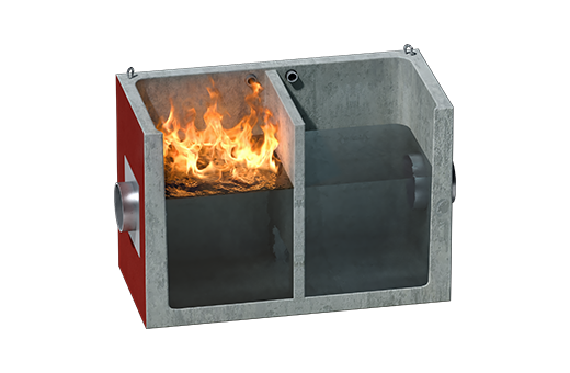 Flame Trap Pit